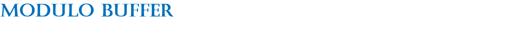 modulo buffer